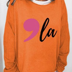 La Vote Kamala Harris For President Casual Sweatshirt, Hoodies&Sweatshirts, Lilicloth.com