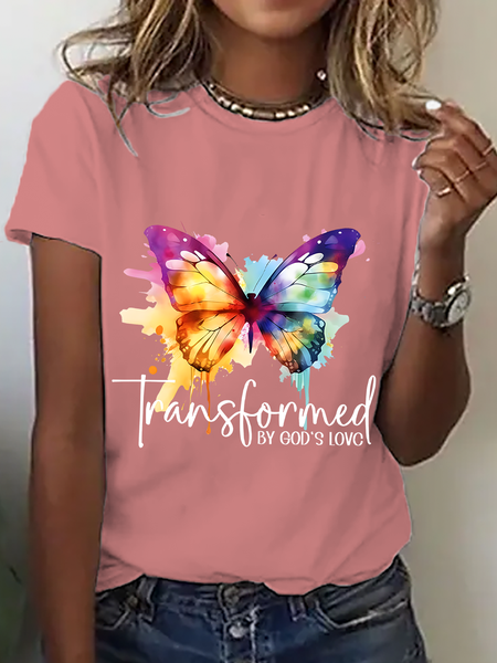 Inspirational Christian Cotton T-Shirt, T-shirts, Lilicloth.com