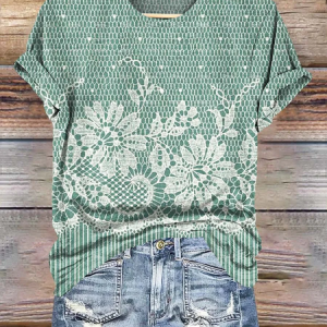 Casual 3D Printing Crew Neck Short Sleeve T-shirt, T-shirts, color:As Picture|size:4XL, catalog Noracora shop