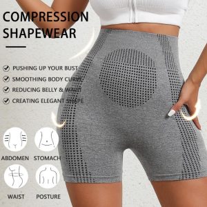 ChicMe ShapeSculpt High Waist Shapewear Tummy Control Body Shaper Seamless Butt Lifting Workout Shorts, women Shapewear, ChicMe catalog