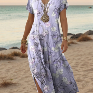Regular Fit Casual Dress With No Belt, Dresses, Lilicloth.com