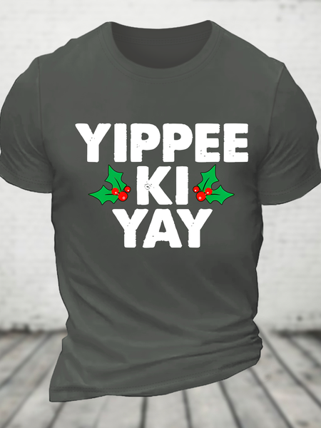Yippee-Ki-Yay Cotton T-Shirt, T-shirts, Lilicloth.com - Image 2