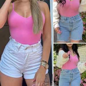 V-Neck Sleeveless Tummy Control Bodysuit High Strechy Seamless Shapewear Bodysuit, women Shapewear, ChicMe catalog