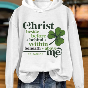 Women's Text Letters Spring/Fall Printing Long Sleeve Casual Daily Hoodie, JustFashionNow Sweatshirts & Hoodies, color:White|size:XXL