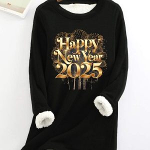 Women's Crew Neck Christmas Casual Winter Long Sleeve Sweatshirt, JustFashionNow Sweatshirts & Hoodies, color:Black|size:XXL,