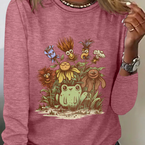 Happy frog Long Sleeve Shirt, Long sleeves, Lilicloth.com