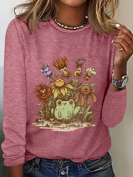 Happy frog Long Sleeve Shirt, Long sleeves, Lilicloth.com