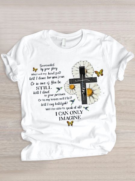 Cotton Casual T-Shirt, T-shirts, Lilicloth.com