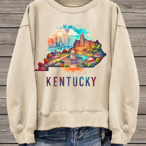 Women's Kentucky Flooding 2025 Unsinkable Casual Sweatshirt, Hoodies&Sweatshirts, Lilicloth.com