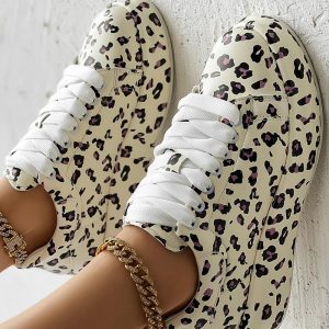 Leopard Print Platform Casual Sneakers, women Sneakers, ChicMe catalog