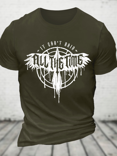 It Can't Rain All The Time Cotton T-shirt, T-shirts, Lilicloth.com - Image 2