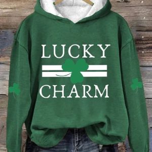 Women's Text Letters Spring/Fall Printing Long Sleeve Casual Daily Hoodie, JustFashionNow Sweatshirts & Hoodies, color:Green|size:XXL