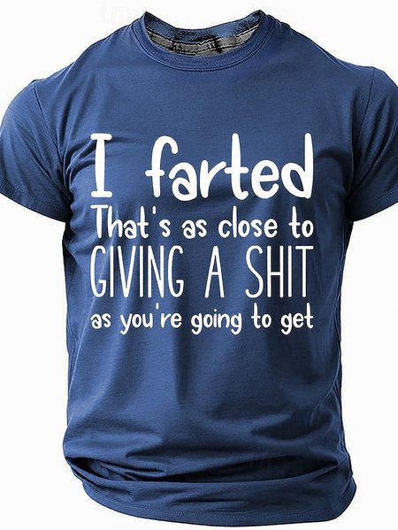 Men's Funny Slang Short Sleeve T shirt, T-shirts, Lilicloth.com