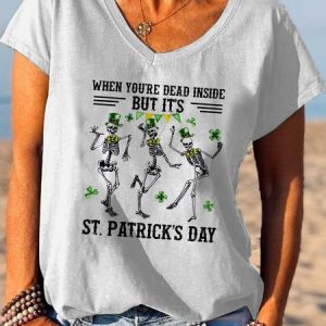 Women's Letter Short Sleeve Tee T-shirt V Neck Casual Summer Top, JustFashionNow T-Shirts, color:White|size:3XL,