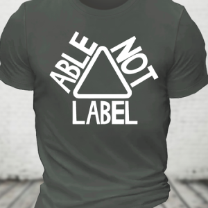 See The Able Not The Label Awareness Cotton T-Shirt, T-shirts, Lilicloth.com