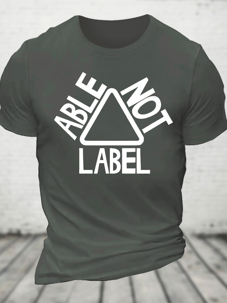 See The Able Not The Label Awareness Cotton T-Shirt, T-shirts, Lilicloth.com