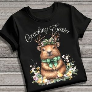 Women's Animal Short Sleeve Tee T-shirt Crew Neck Vintage Summer Top, JustFashionNow T-Shirts, color:Black|size:4XL,