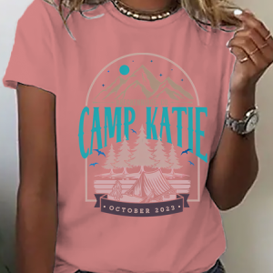 Vintage Camp Bachelorette Shirt Cotton T-Shirt, T-shirts, Lilicloth.com