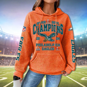 Philadelphia Eagles Super Bowl LIXE Commemorative Hoodie, Hoodies&Sweatshirts, Lilicloth.com