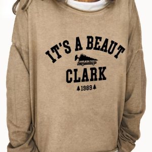 It's A Beaut Clark 1989 Casual Sweatshirt, Hoodies&Sweatshirts, Lilicloth.com