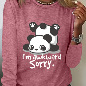 I'm Awkward Sorry Long Sleeve Shirt, Long sleeves, Lilicloth.com