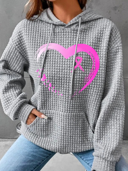 I'm A Survivor Gift For Breast Cancer Fighters Simple Loose Hoodie, Hoodies&Sweatshirts, Lilicloth.com