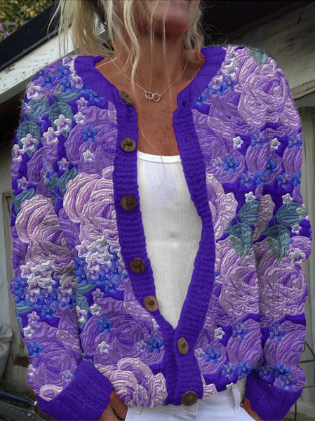 Regular Fit Casual Cardigan, Cardigans, Lilicloth.com - Image 2