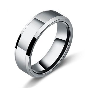 rings - Italo Glaze Titanium Steel Men's Wedding Band, Italo jewelry - Online Catalog