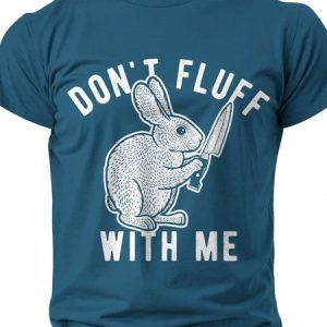 Men's Easter Rabbit Funny T-Shirt, T-shirts, Lilicloth.com