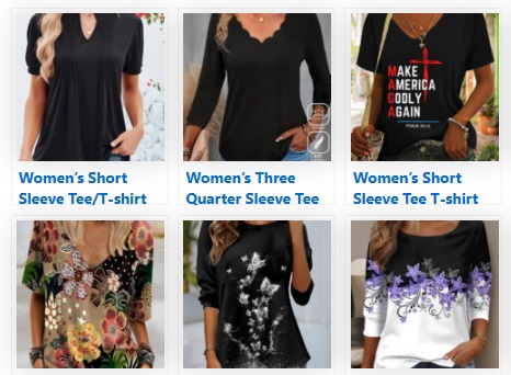 Black Women’s T-Shirts