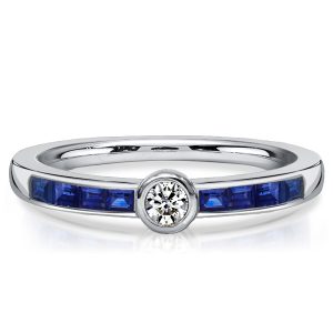 vintage engagement rings - Italo Bezel Setting Vintage Anniversary Rings Simple Rings, Italo jewelry - Online Catalog