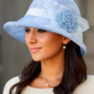 Elegant And Fashionable Summer Sun Protection Hat, Hats, color:Light Blue|size:One-size, Stylewe