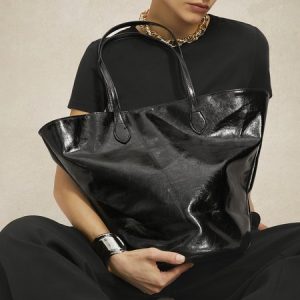Minimalist Large Capacity Shoulder Tote Bag, Totes, color:Brown|size:One-size, Stylewe