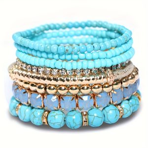1pcs Bohemian Beaded Trendy Multi-layer Bracelet, women Bracelet, ChicMe catalog