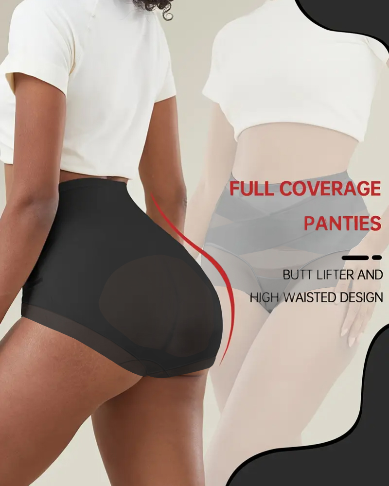 2Pack-Womens High Waist Tummy Control Shapewear Pantie Seamless Shaping Underwear(Without Top), women Panties, ChicMe catalog