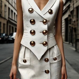 Urban Buttoned Plain Vest, Vests and Gilets, color:As Picture|size:XXL, Stylewe