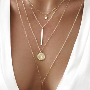 Tiered Star Pendant Necklace, women Necklace & Pendant, ChicMe catalog