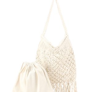 Tassel Hollow Out Crochet Shoulder Bag Summer Vacation Boho Tote Bag wiith Liner Bag, women Bags, ChicMe catalog