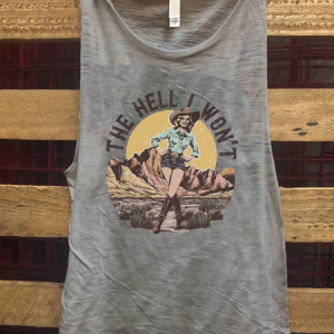 Wild West Cowgirl Casual Cotton Vest, JustFashionNow Tanks & Camis, color:Light Gray|size:3XL,