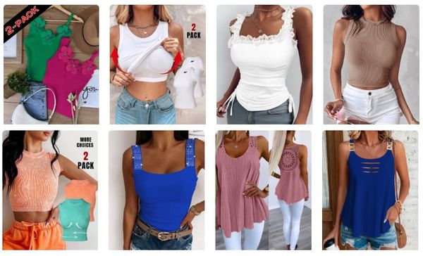 Women's Crop Top T-Shirts