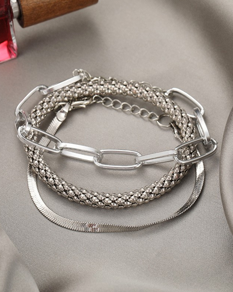 Trendy Bracelets Set Stackable Bracelets Pack Fashion Accessories Gifts, women Bracelet, ChicMe catalog