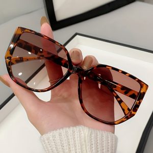 Vintage Fashion Square Sunglasses Vacation Beach Retro Large Sun Glasses for Women and Men, women Sunglasses, ChicMe catalog