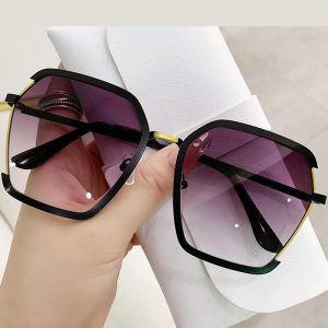 1Pair Gradient UV Protection Fashionable Square Sunglasses, women Sunglasses, ChicMe catalog