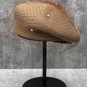 Elegant Suite, Hats, color:Khaki|size:One-size, Stylewe