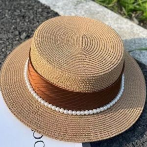 Regular Plain Visor Pearl Hat, Hats, color:Khaki|size:One-size, Stylewe