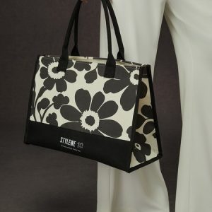 STYLEWE 10th Anniversary Floral Tote Bag, Bags, color:As Picture, Stylewe