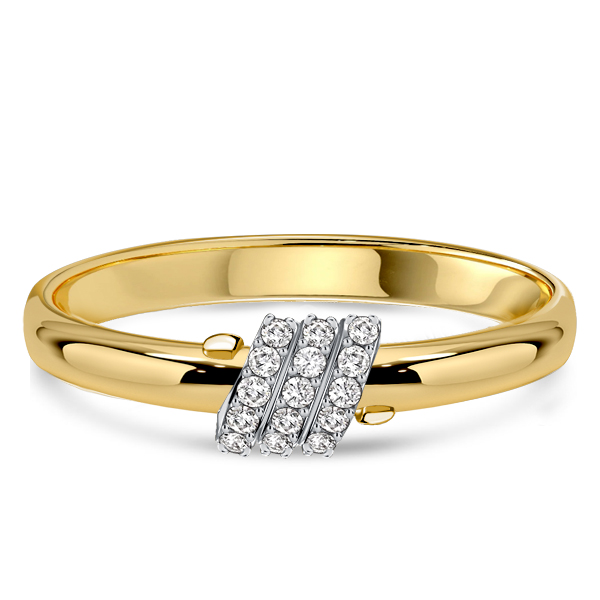 classic engagement rings - Italo Paved Spiral Simple Ring Travel Wedding Rings, Italo jewelry - Online Catalog