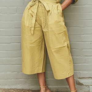 Casual Plain Lace-up Pants, Pants, color:As Picture|size:XXL, Stylewe