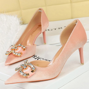 Urban Color Block All Season Flat, Heels, color:Pink|size:43, Stylewe