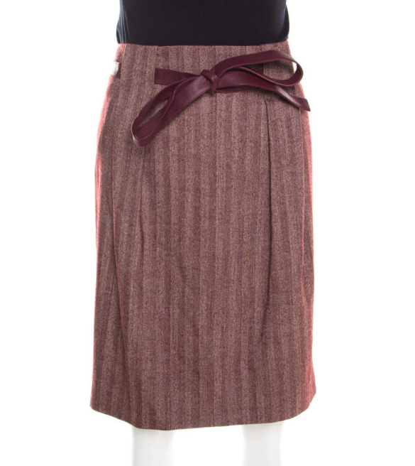 Women's Burgundy Skirts